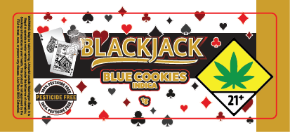 Black Jack Jar Label 1G