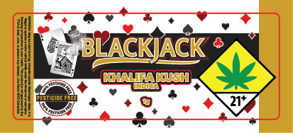 Black Jack Jar Label 1G