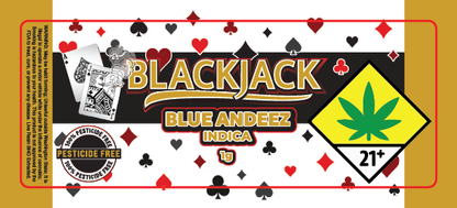 Black Jack Jar Label 1G