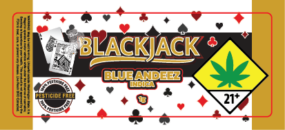 Black Jack Jar Label 1G