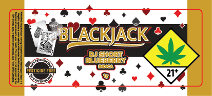 Black Jack Jar Label 1G