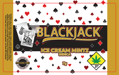 Black Jack Jar Label 7G