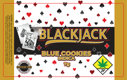 Black Jack Jar Label 7G