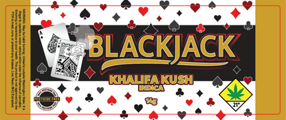 Black Jack Jar Label 14G