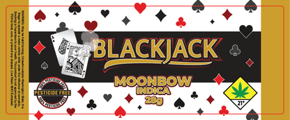 Black Jack Jar Label 28G