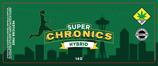 Super Chronics Jar Label 14g