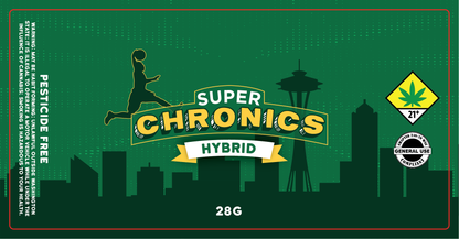 Super Chronics Jar Label 28g