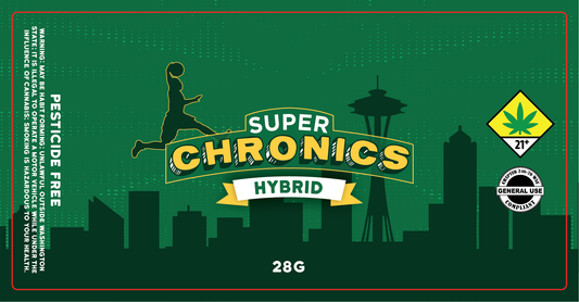 Super Chronics Jar Label 28g