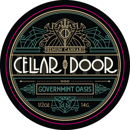 Cellar Door Lid Label 14g