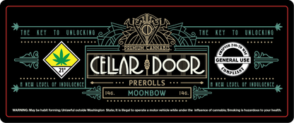 Cellar Door 14g Preroll Labels