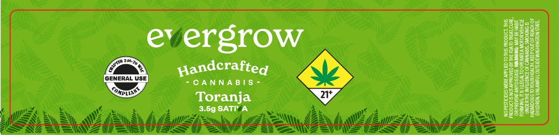 Evergrow 3.5g Flower Labels
