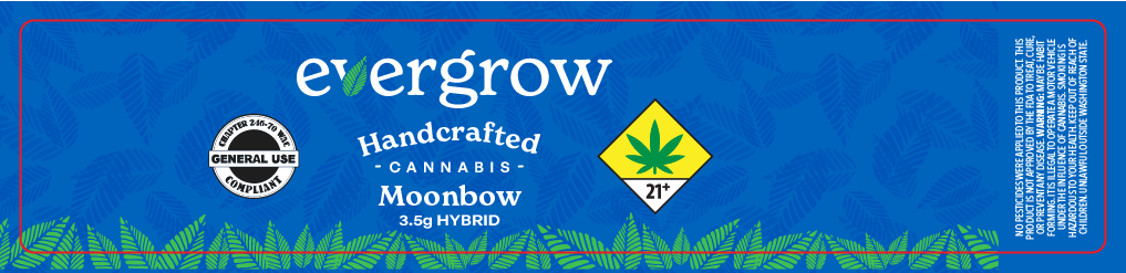 Evergrow 3.5g Flower Labels