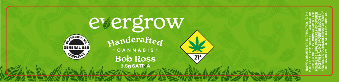 Evergrow 3.5g Flower Labels
