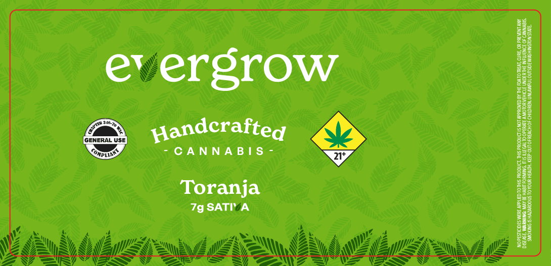 Evergrow 7g Flower Labels