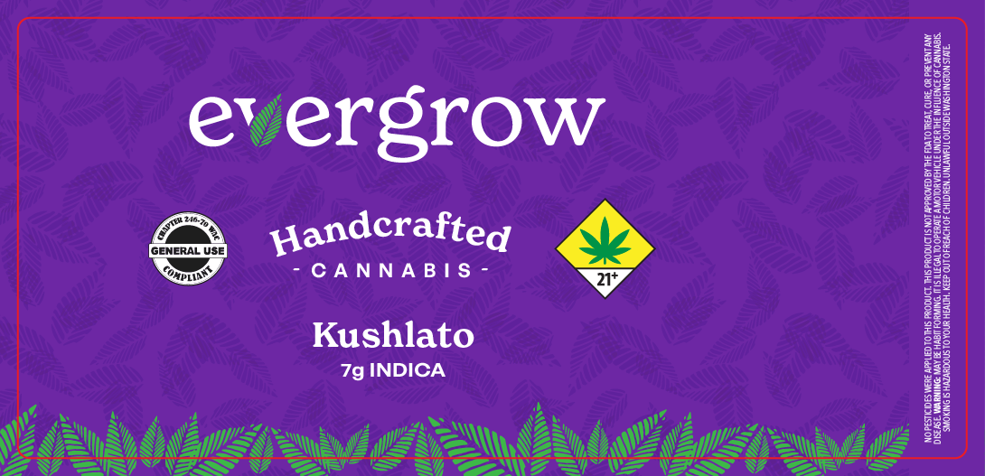 Evergrow 7g Flower Labels