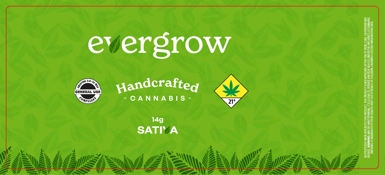 Evergrow 14g Flower Labels