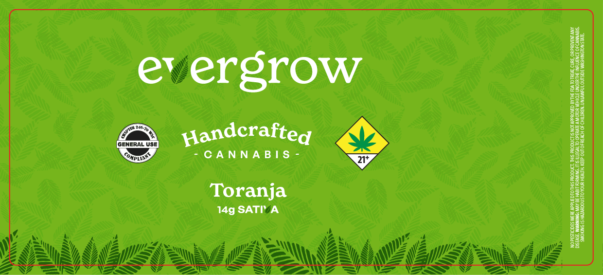 Evergrow 14g Flower Labels
