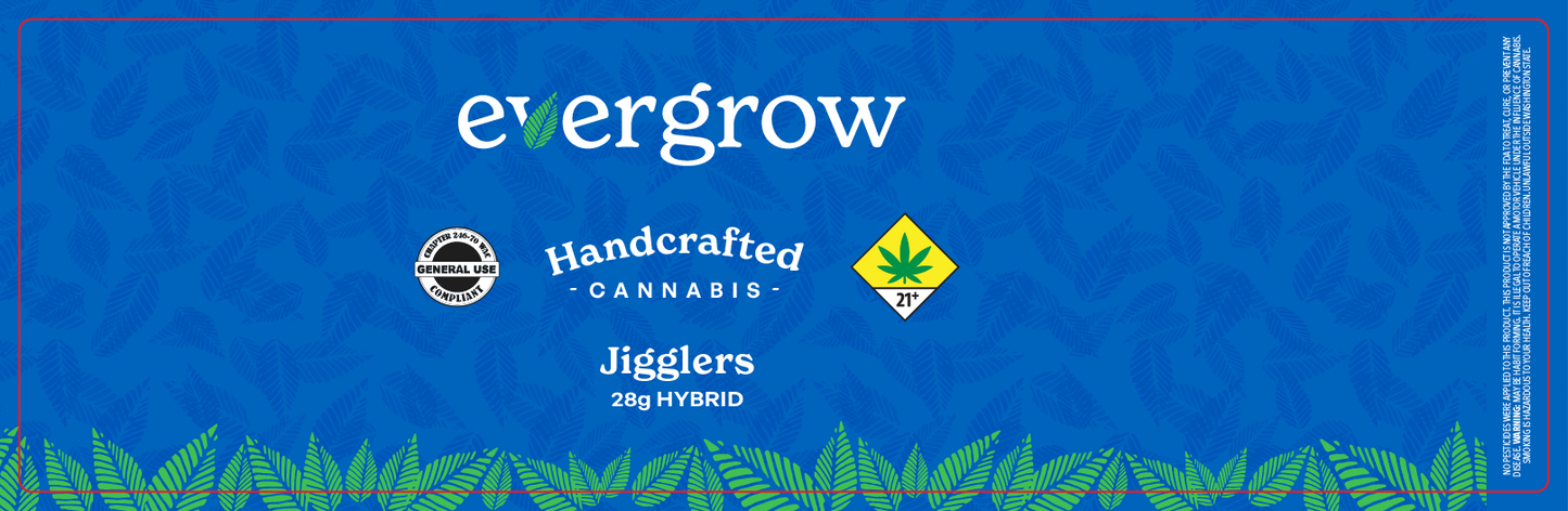 Evergrow 28g Flower Labels