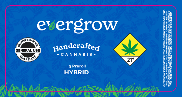 Evergrow Prerolls 1g