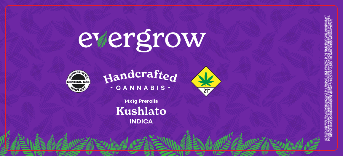 Evergrow Prerolls 14x1g