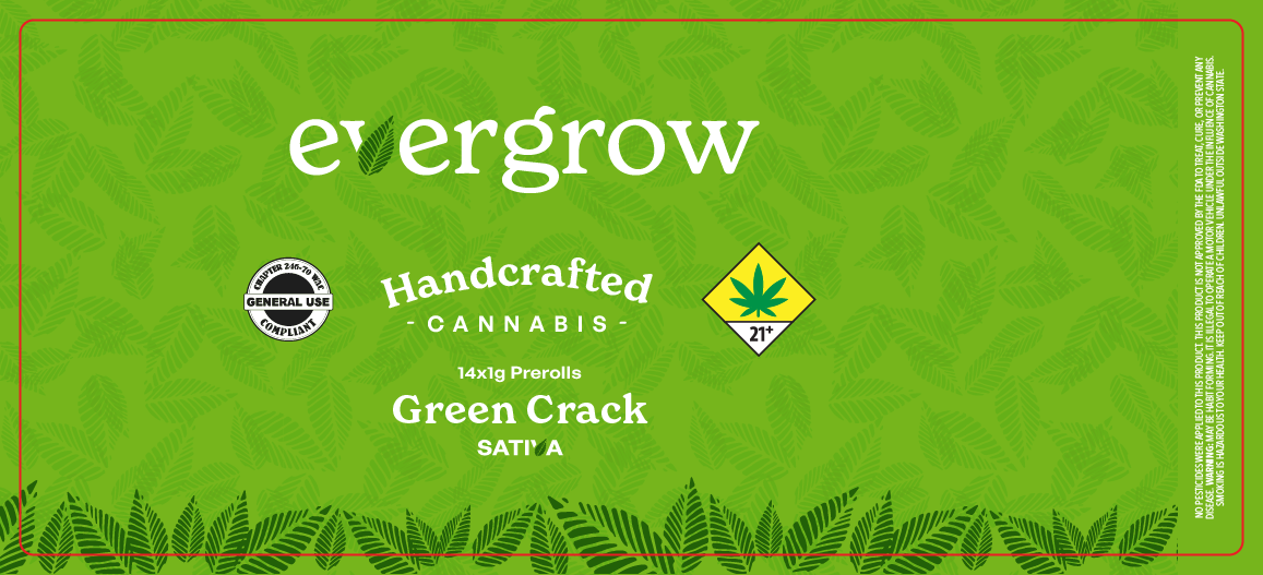 Evergrow Prerolls 14x1g