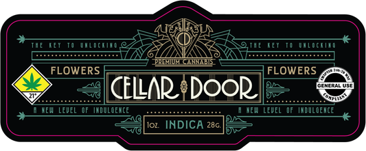 Cellar Door Jar Label 28g
