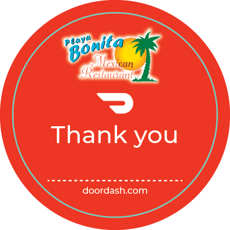 2in Round Doordash Logo Stickers