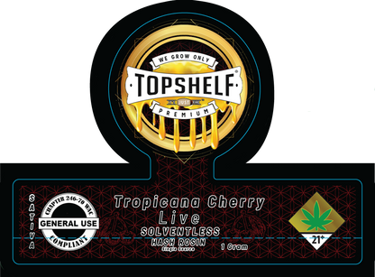 Top Shelf Hash Rosin Pucks