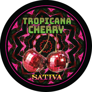 Top Shelf 1.875" Round Strain Stickers
