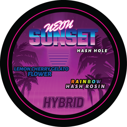 Top Shelf Hash Hole 1.875" Round Stickers