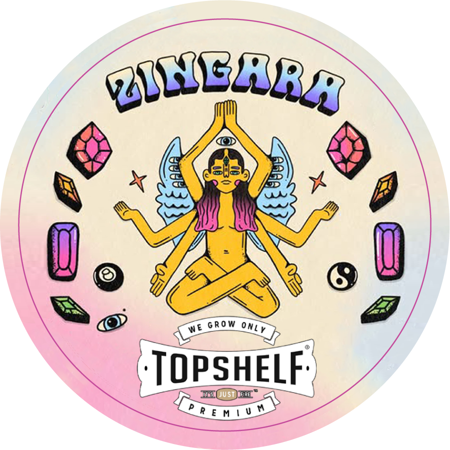 Top Shelf 2.75" Round Labels