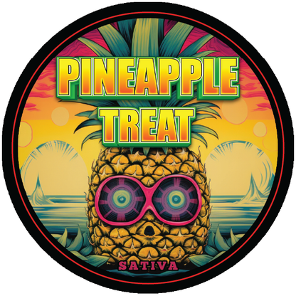 Top Shelf Large Round 2.75" Strain Sticker