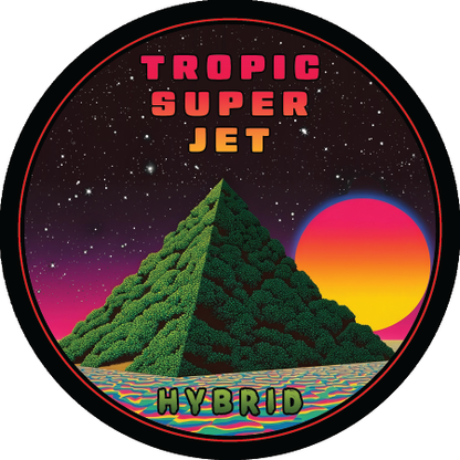 Top Shelf Large Round 2.75" Strain Sticker
