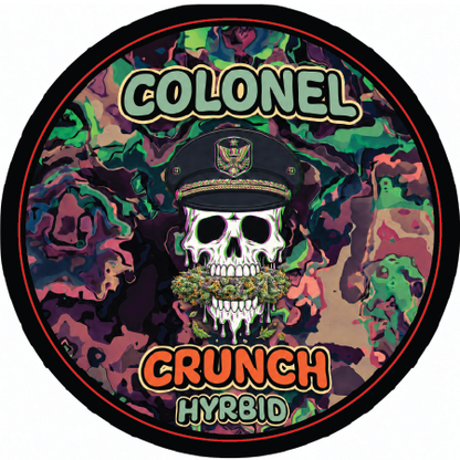 Top Shelf Large Round 2.75" Strain Sticker