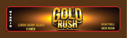 Top Shelf Hash Rosin Joint Strain Stickers