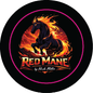 Red Mane 1" Jar Lid Sticker