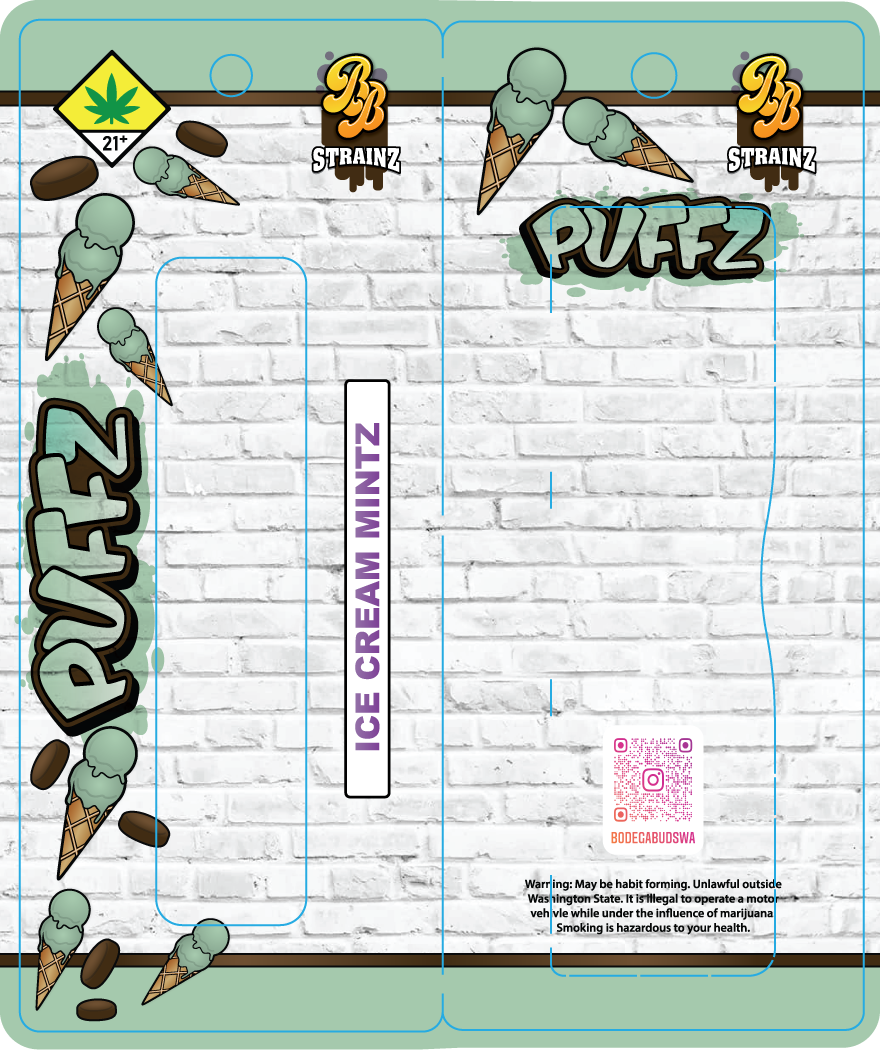 BB Puffz Strainz Flex Disposable