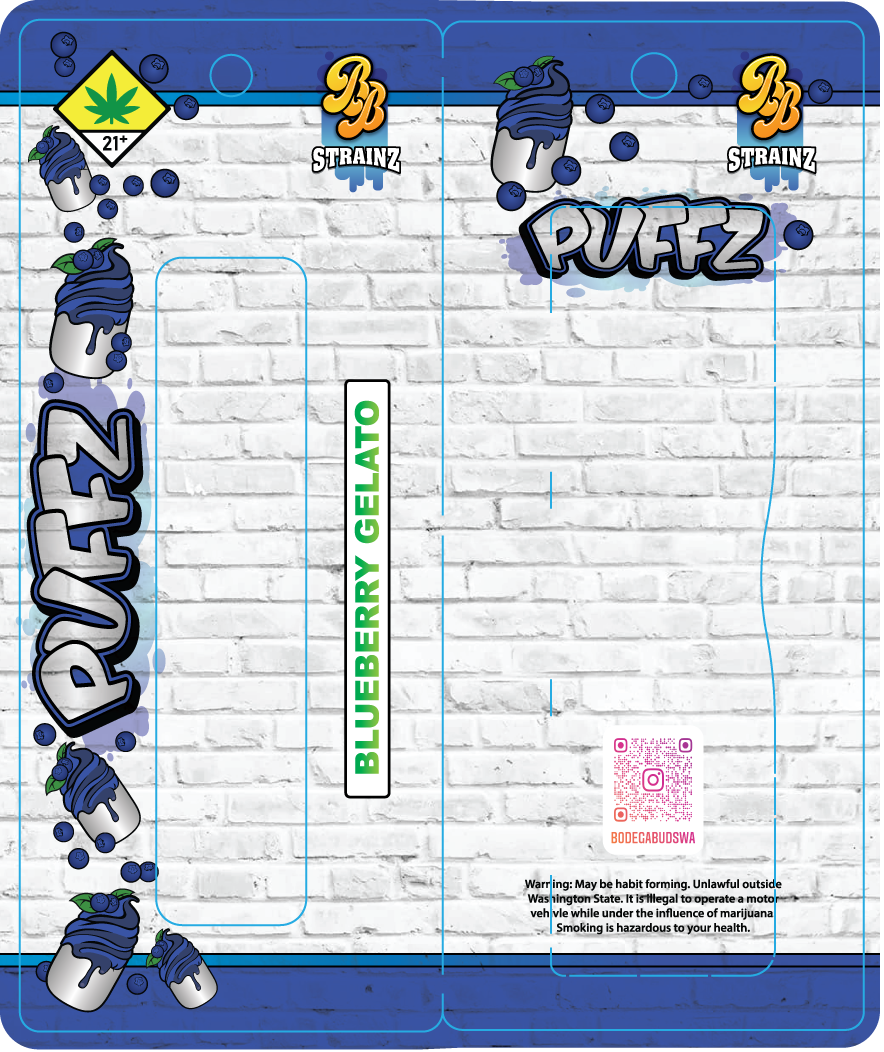 BB Puffz Strainz Flex Disposable