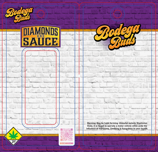 Bodega Buds - Diamonds and Sauce - 3 Pack Dabs