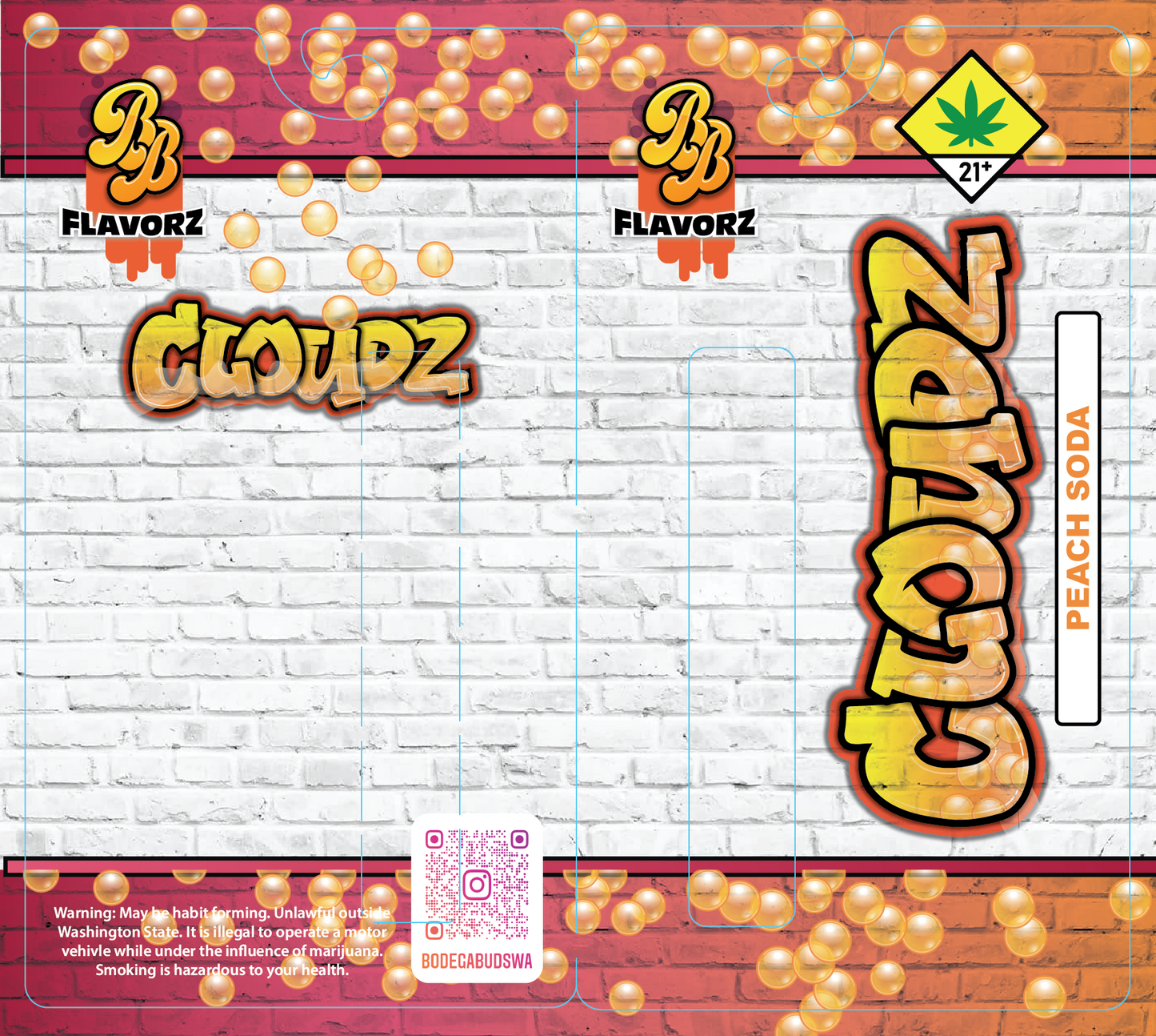 BB - Cloudz Flavors - Side Hang XL Vape