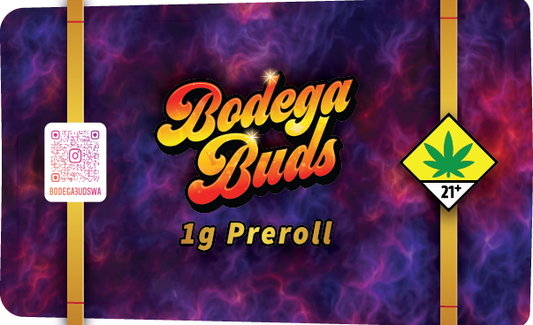 Bodega Buds Preroll Labels