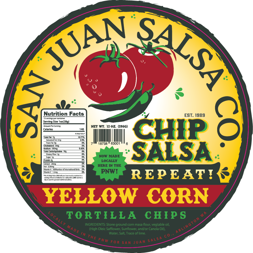 San Juan Salsa Label