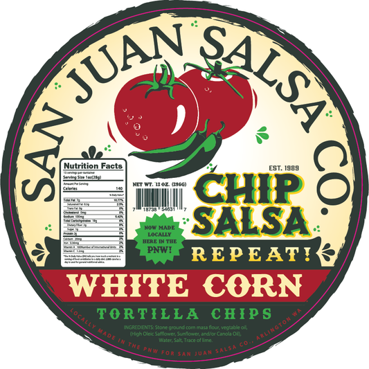 San Juan Salsa Label