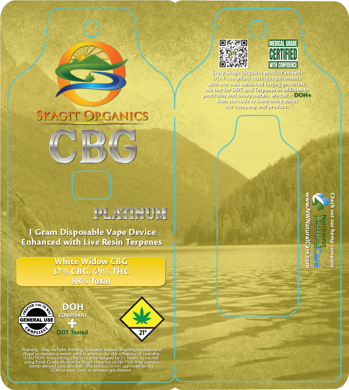 Skagit Organics CBG Glo Pod