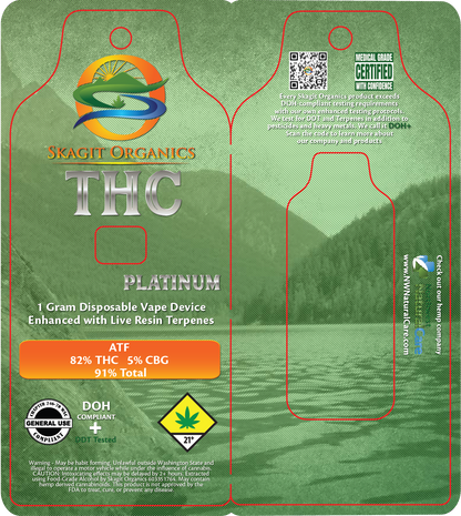 Skagit Organics THC Glo Pod