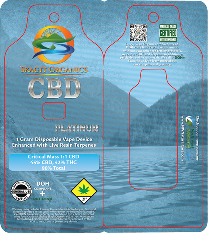 Skagit Organics CBD Glo Pod