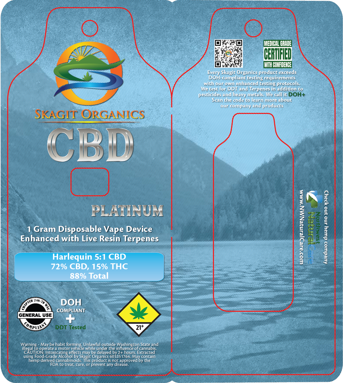 Skagit Organics CBD Glo Pod