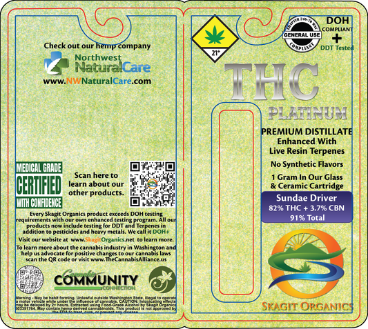 Skagit Organics THC Vape