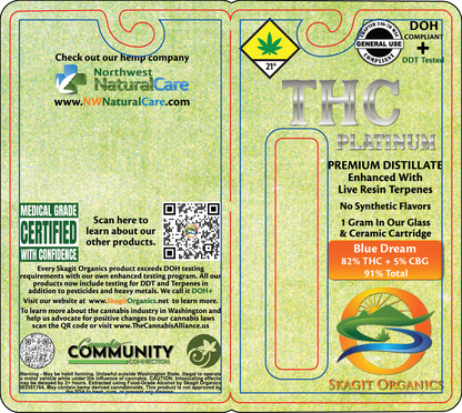 Skagit Organics THC Vape