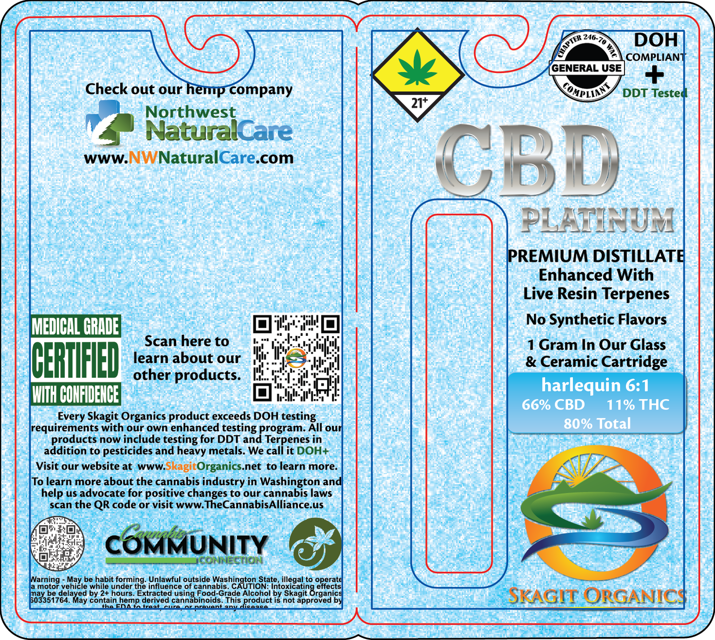 Skagit Organics CBD Vape